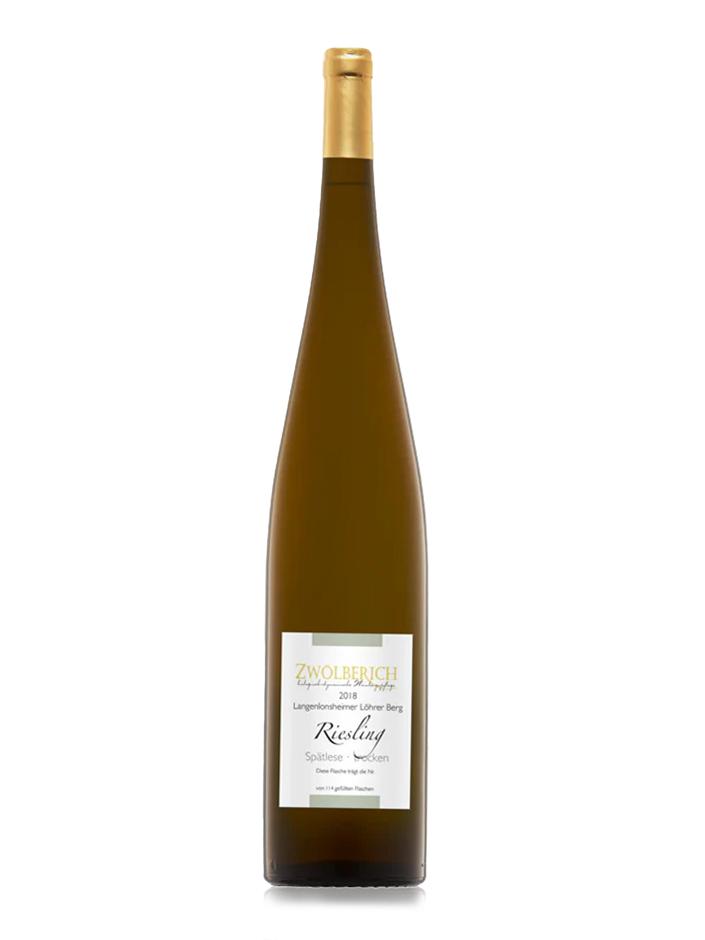 Langenlonsheimer Löhrer Berg Riesling Spätlese trocken, 1,5l Magnum